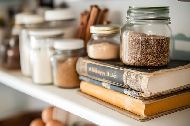 Książki kucharskie i składniki